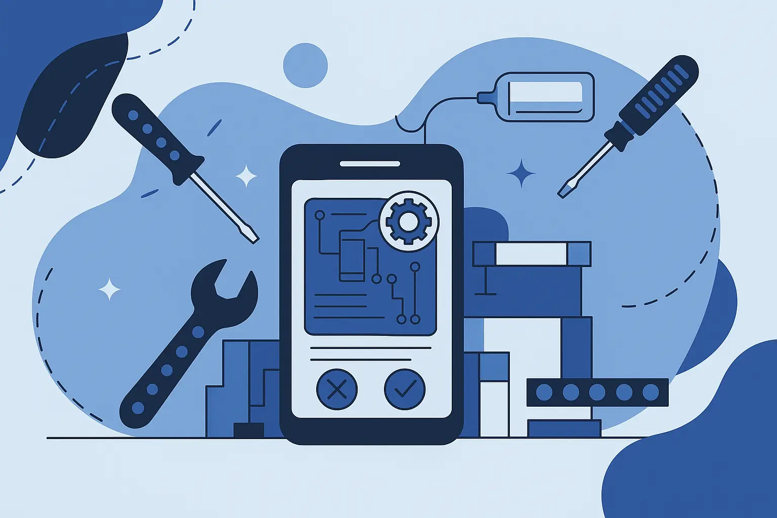 Smartphone-Reparatur